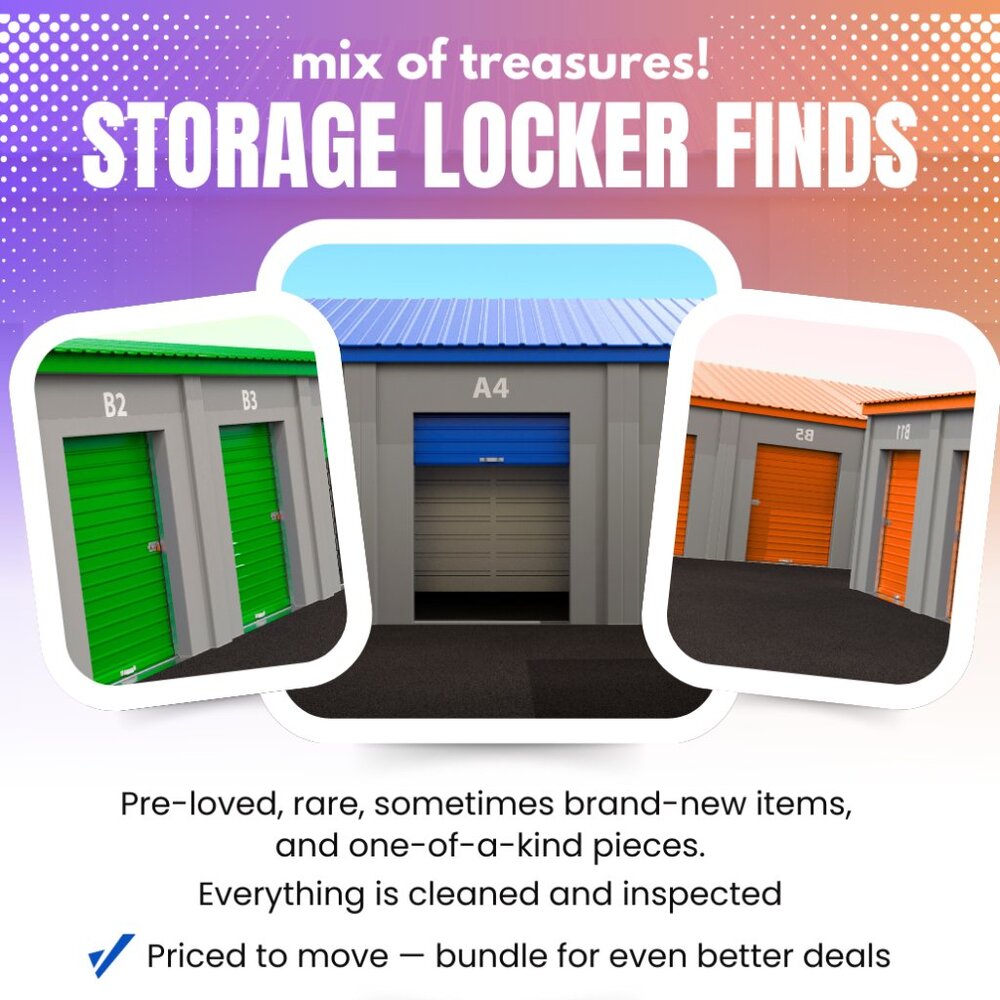Storage Locker Finds LIVE  🗝️ | Vintage & Mystery Treasures